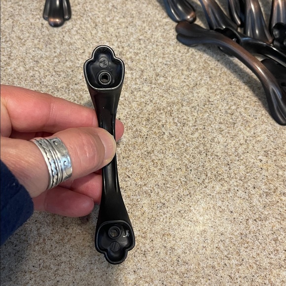 Set of Bronze Cabinet Handles - Picture 5 of 5